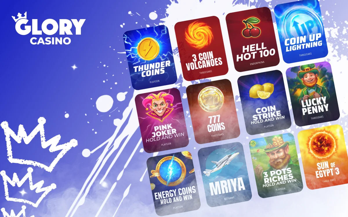 glory casino games