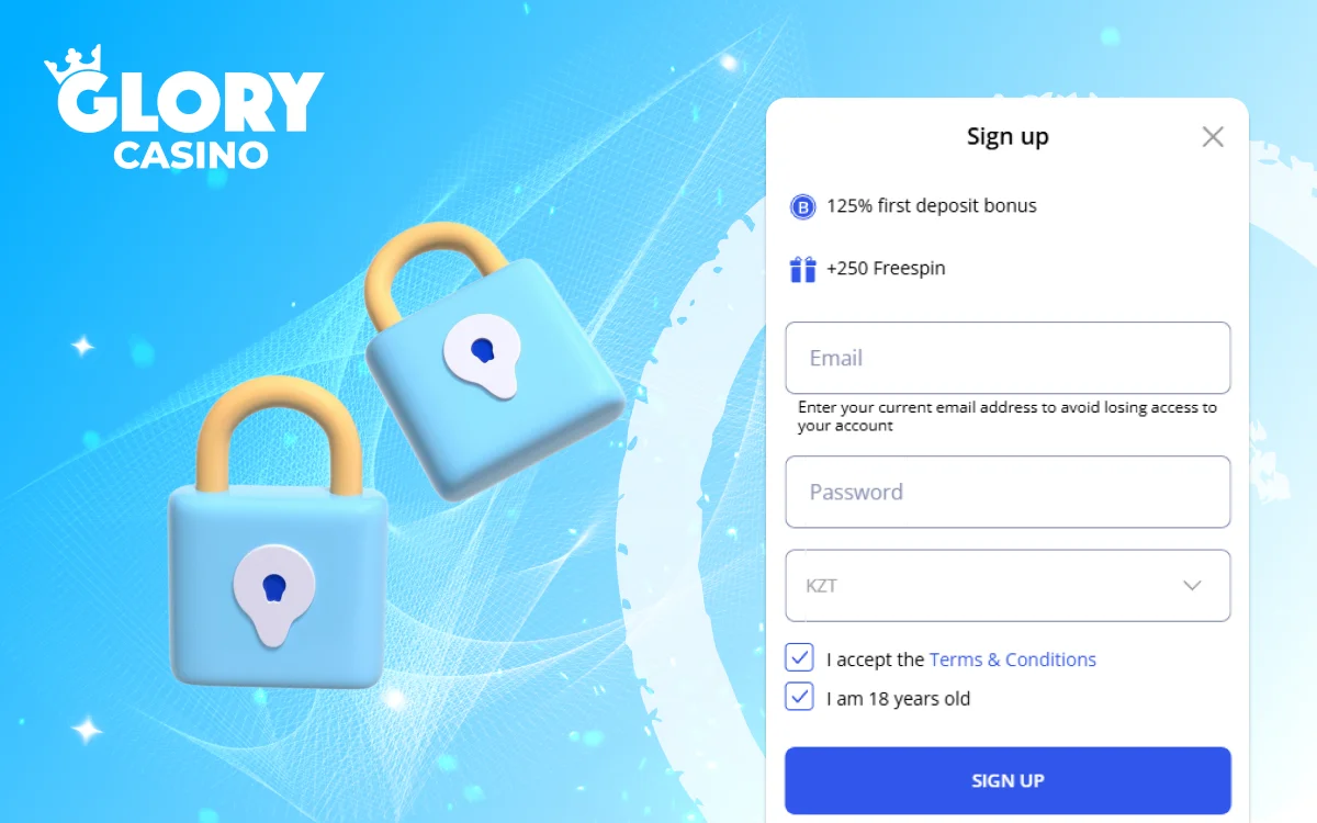 glory casino sign up