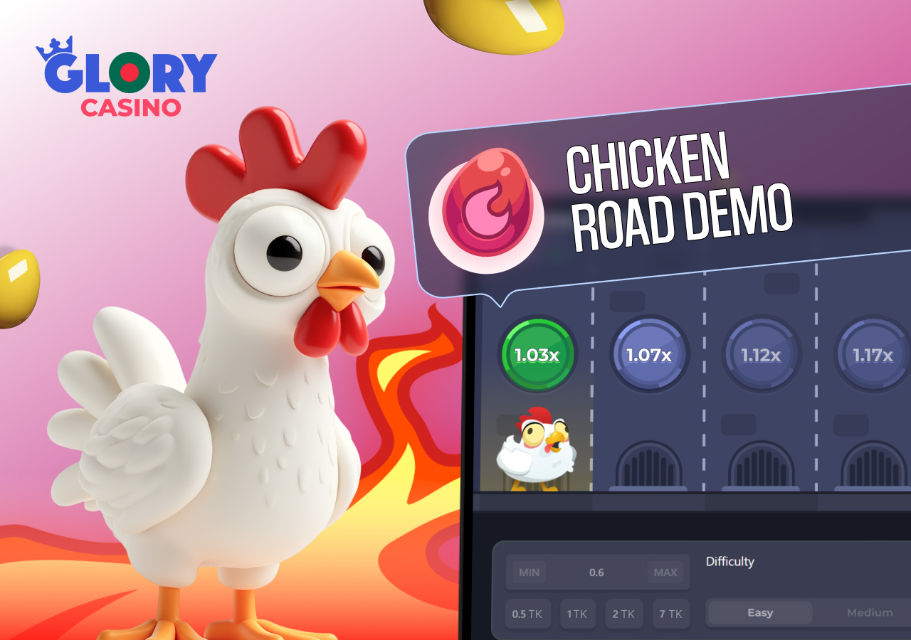 Glory Casino Chicken Road free demo mode interface